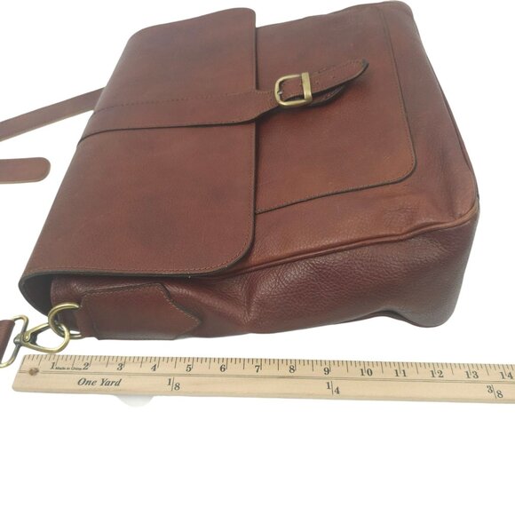 all leather backpack handbags Go Forth Goods Classic Zippered Small Leather Backpack Purse Saddle